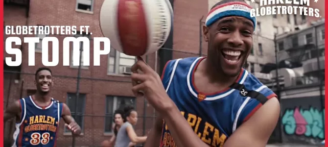 Stomp et les Harlem Globetrotters