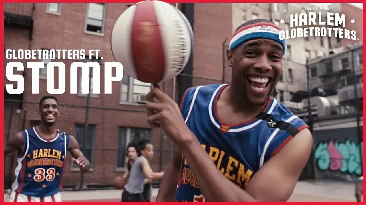 Stomp et les Harlem Globetrotters