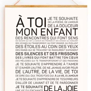 A toi, mon enfant