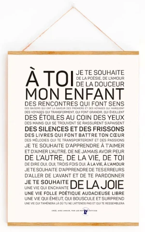 A toi, mon enfant