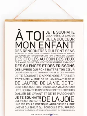 A toi, mon enfant