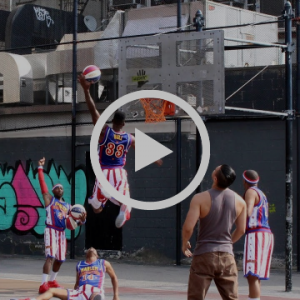 Stomp et les Harlem Globetrotters